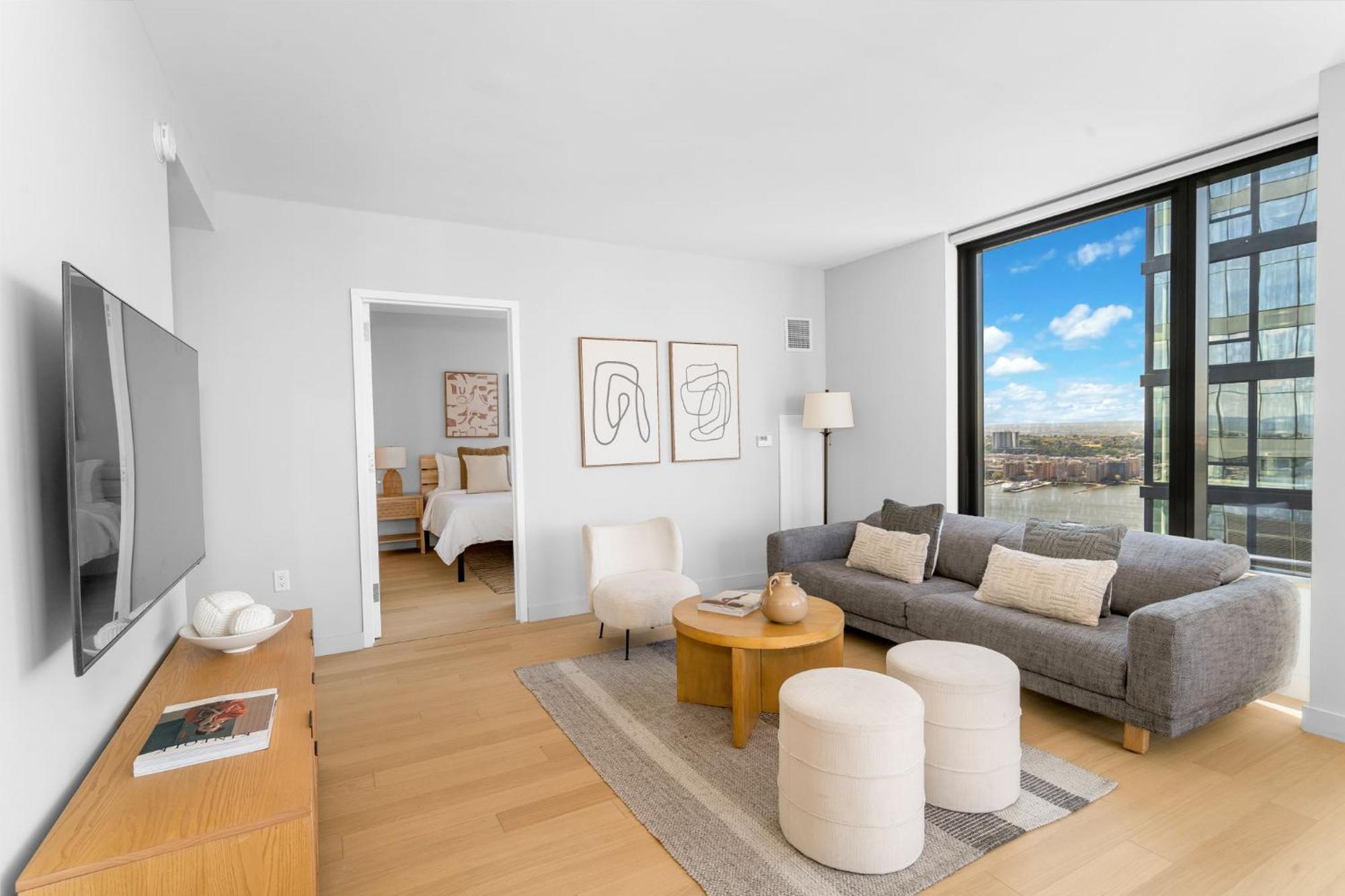 Modern Stylish 2Br 2Ba Apartment In Hudson Yard 뉴욕 외부 사진