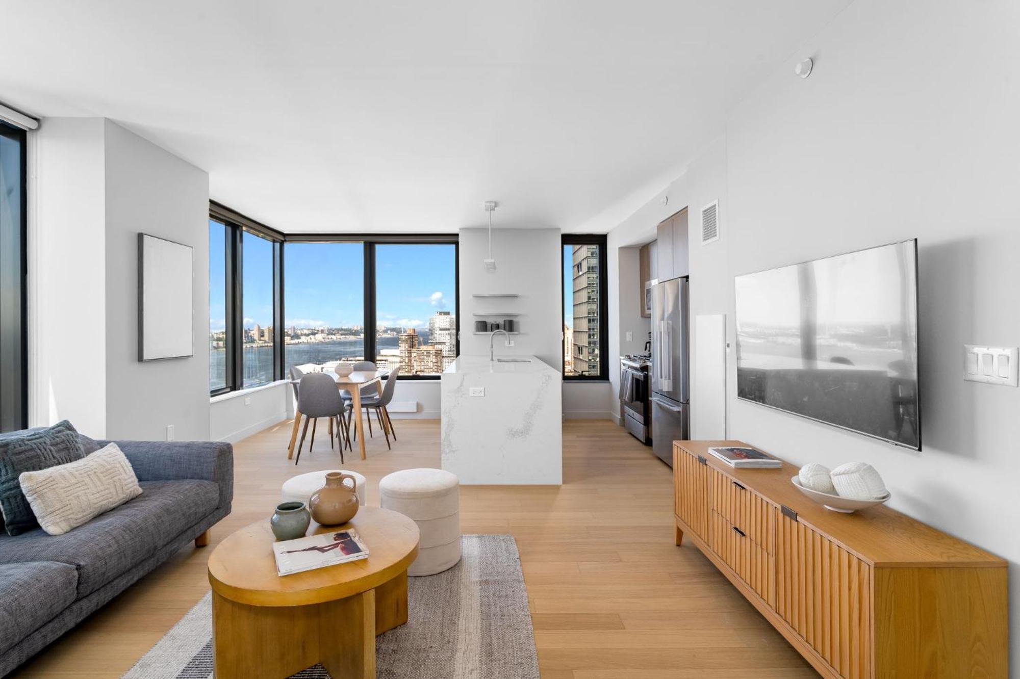 Modern Stylish 2Br 2Ba Apartment In Hudson Yard 뉴욕 외부 사진